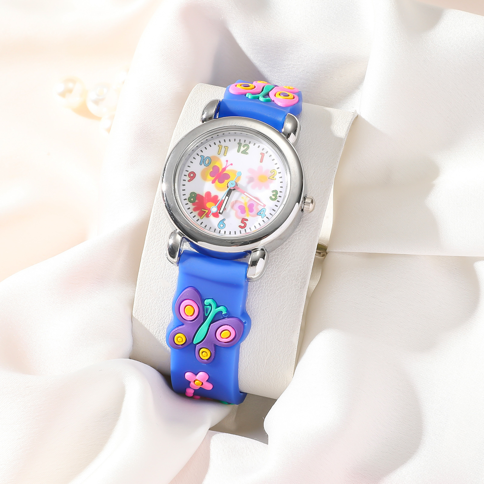 Cute Butterfly Buckle Quartz Kids Watches display picture 7