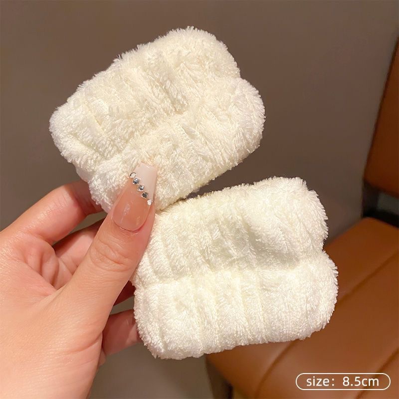 Pulsera a prueba de humedad de dibujos animados, impermeable, lindo puño, pulsera absorbente, lavado y lavado de cara, muñequera, artefacto de felpa para niños