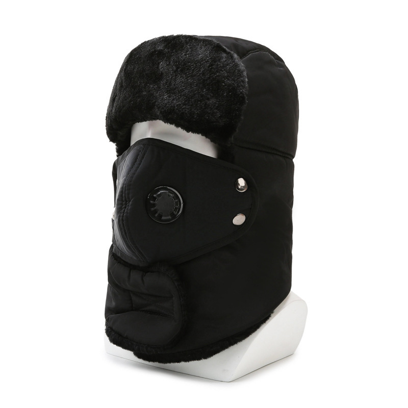 Heated Hats Smart USB heating warm heating hat Outdoor Lei Feng hat mask bib Autumn and winter hat bib_voghion.com