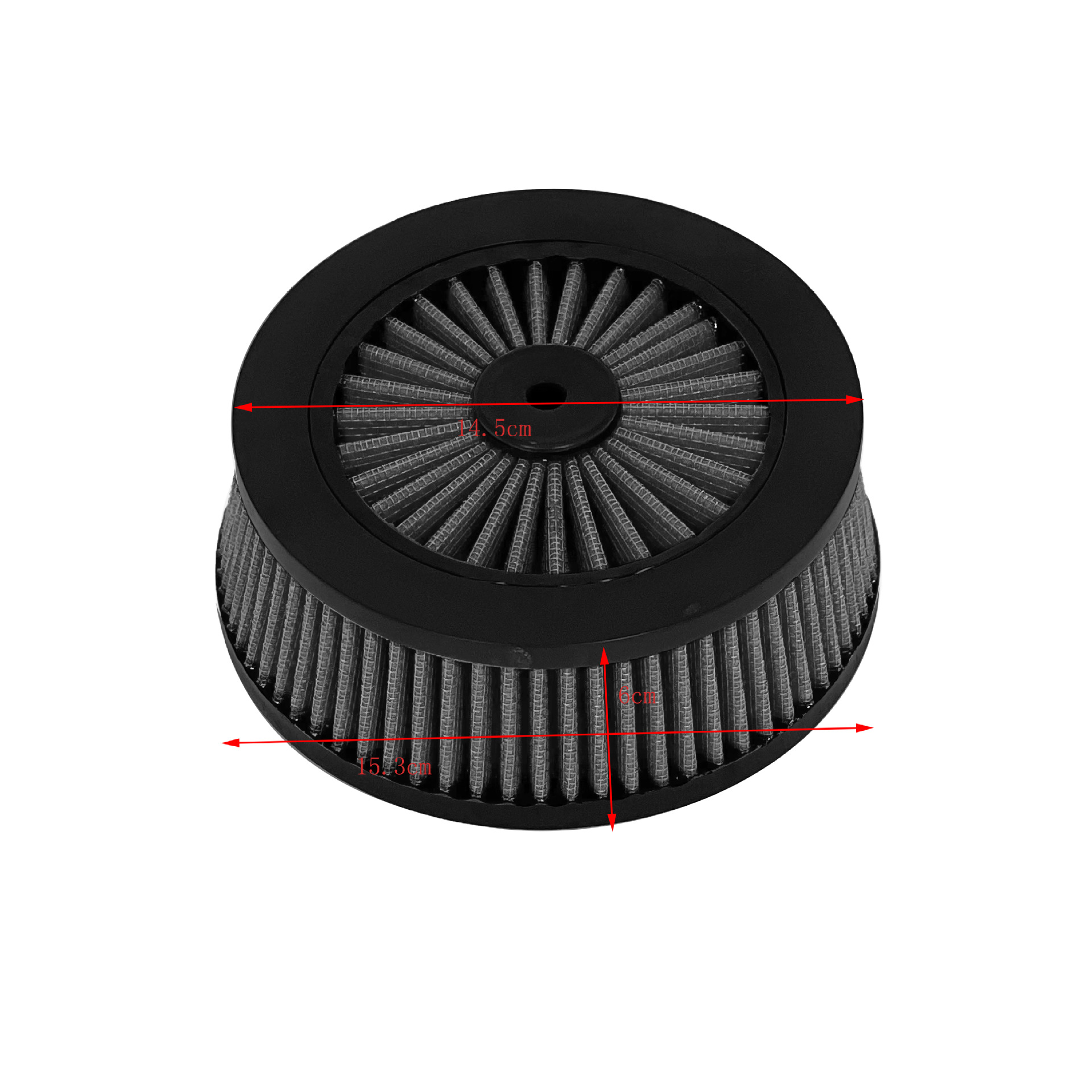 Motorcycle Accessories Harley Cnc Air Filter Element Air Intake Filter Element Air Filter Large Air Filter Filter Element