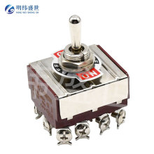 E-TEN(A)12310����ť�ӿ��� 36.8*33MM ��ɫ12��3�� 250V/16A����