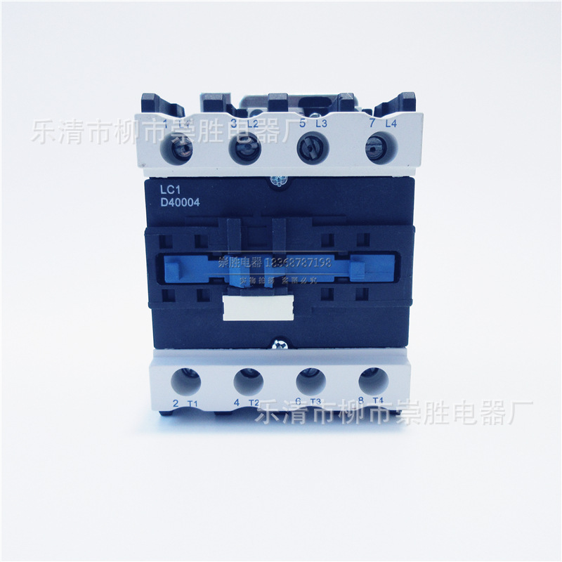 CJX2四极交流接触器LC1D40004  220V 4常开