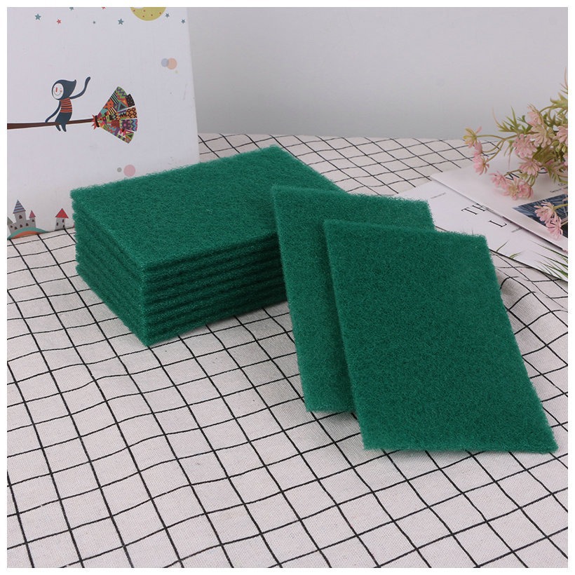 Manufacturer Wholesale Scouring Pad Thickened Emery Polishing Stainless Steel Kitchen Dishcloth Household Cleaning Tools