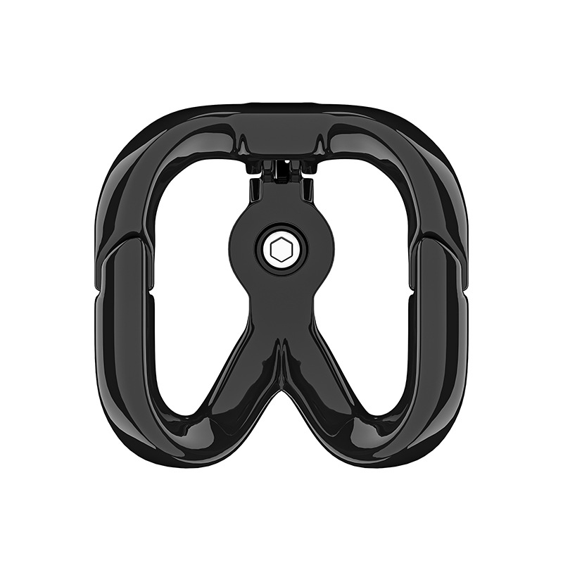 Double O-type hook (pure black)