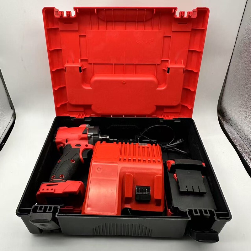 メーカー卸売充電式リチウム電気自動車修理インパクトレンチブラシレス電動レンチセットリチウム電動工具|undefined