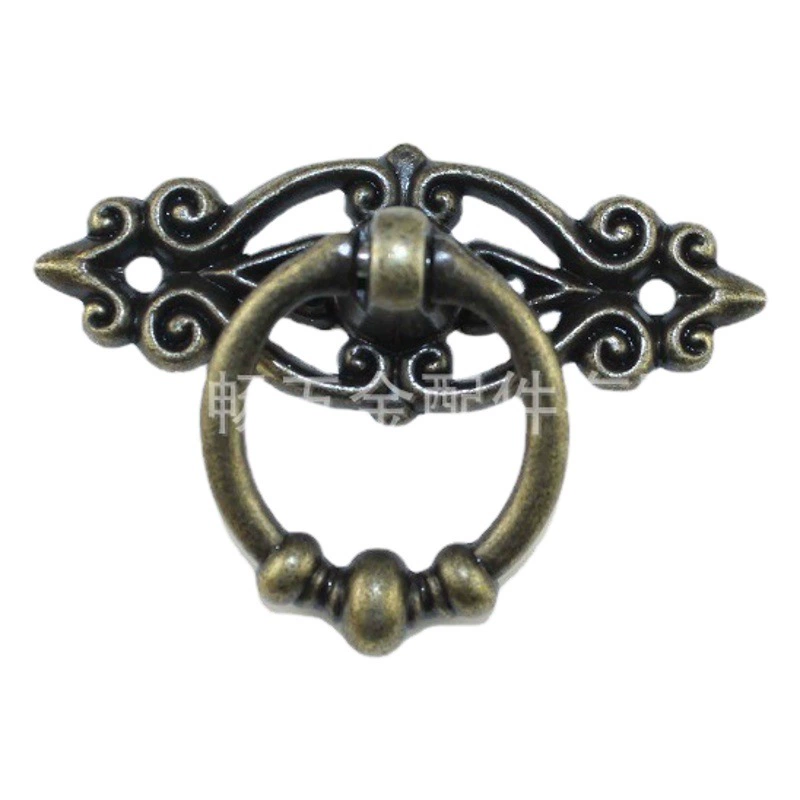 Yunchang фурнитура антикварная ручка из сплава ретро ящик тяговое кольцо ручка шкафа подвесное кольцо украшение дома фурнитура