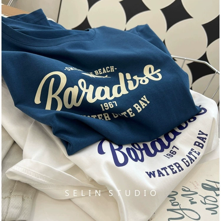 Spot Breastfeeding Loose Short-Sleeved Cotton Shirt Postpartum Confinement Period Hot Mom Fashion Skin-Friendly Nursing Top Summer