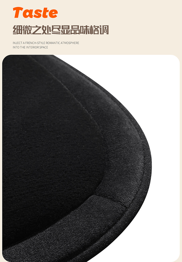 Winter Warm Short Plush Car Seat Cushion for Main and Passenger Single-Piece Rear Three-Piece Anti-Slip Seat Cushion