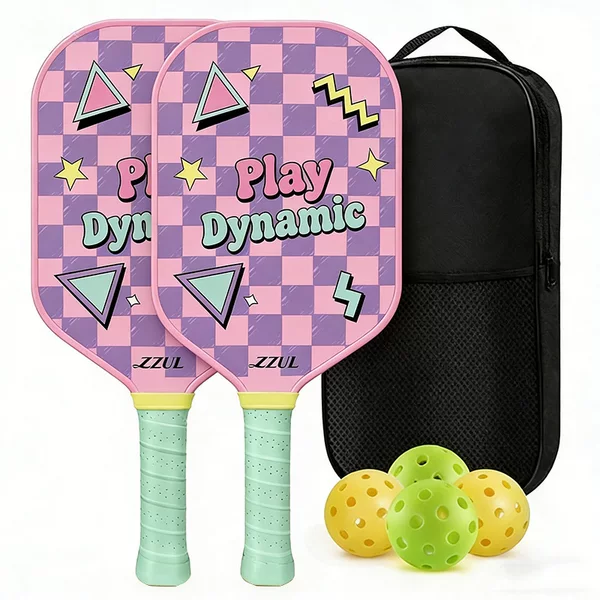 Customized Fiberglass Pickleball Racket Set, Pickleball Racket, Professional-Grade Advanced Pickleball Racket