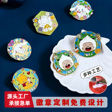 New enamel-painted butterfly brooch, elegant and luxurious, versatile and high-end fashion accessory for women
