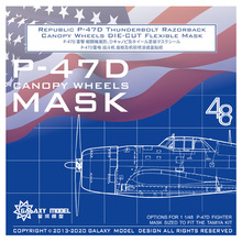 �Ǻ� P-47Dս���� ���ռ�������Ϳ�ڸ���ֽ���﹬ C48006