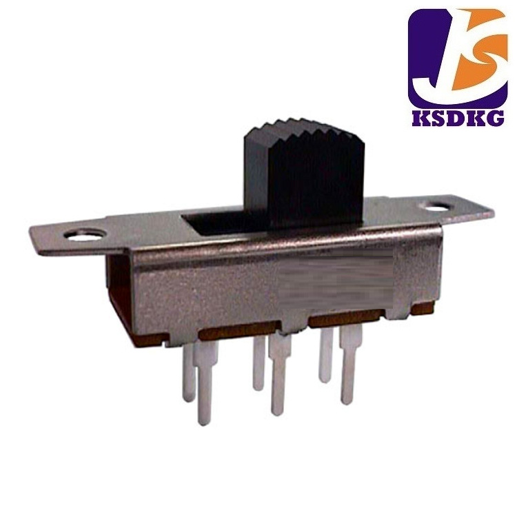 立式拨动开关直柄 大电流开关 2档1P2T拨码开关 滑动开关行程5mm