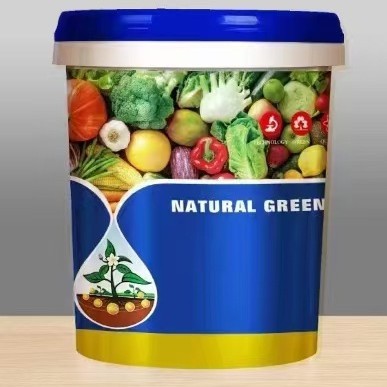 10L圆形塑料桶涂料桶乳胶漆包装桶10公斤化工桶食品级塑料桶