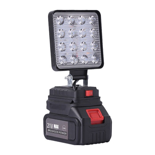 Charging work light electric handlebar light with USB port lithium battery work light car repair light emergency light