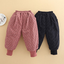 男童一条过冬棉裤1岁宝宝加绒长裤2婴儿加厚大PP裤3小孩罩裤5保暖