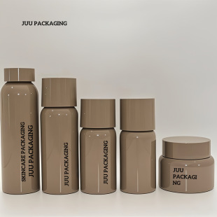 Customized Color High Transparency 80 120 180ml Petg Thick Bottom Cylindrical Spray Lotion Cosmetic Packaging Material