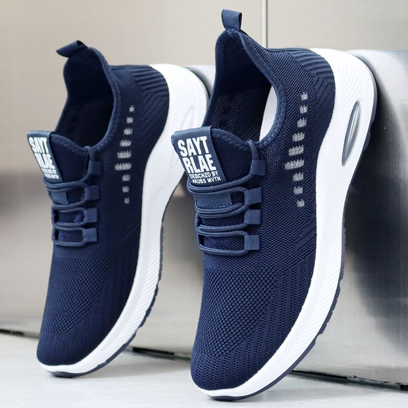 남성용 신발 여름 새로운 통기성 메쉬 화이트 슈즈 운동화 라이트 소프트 솔 러닝 캐주얼 트렌디 슈즈