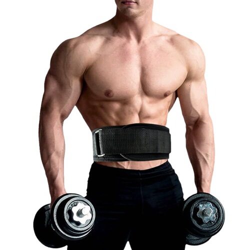 Cross-border weightlifting fitness belt men's breathable compression training squat support deadlift sports waist support wholesale