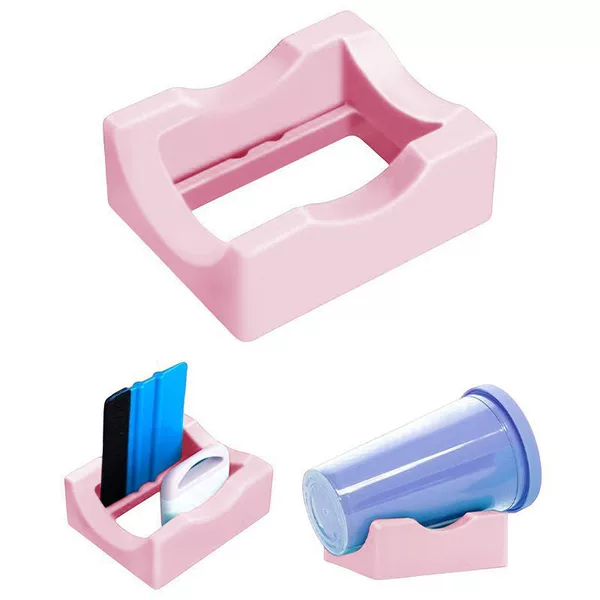 Cross-Border small silicone cup holder mug protection insulated cup holder square non-slip glass cup holder