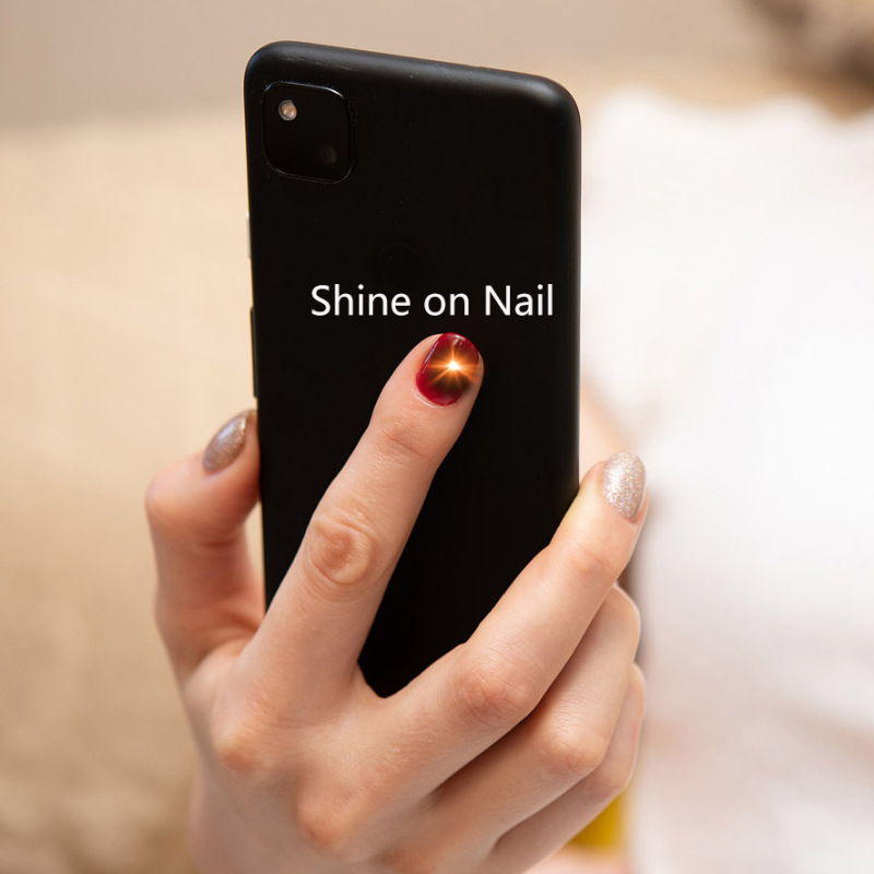 クロスボーダー速売通nfc発光爪貼りスマート発光ネイルステッカーNFC裸チップネイルアクセサリー|undefined