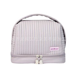 Manufacturer Customized Logo Pu Waterproof Cosmetic Bag Canvas Drawstring Hand Zipper Digital Color Printing Tool Bag
