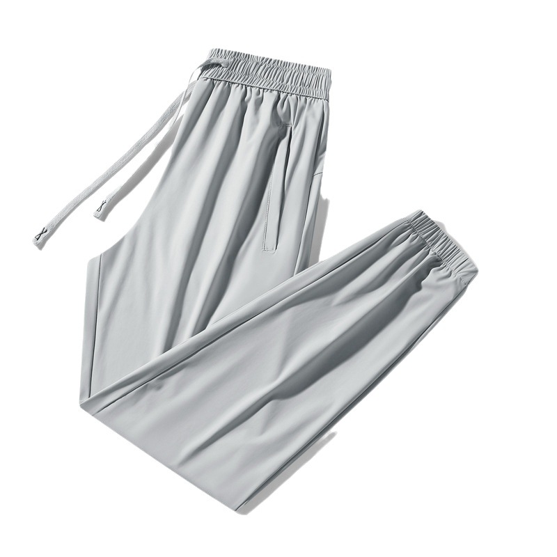 Nuevos pantalones de hielo delgados al aire libre de secado rápido pantalones de mujer pantalones deportivos grandes pantalones de aire acondicionado al por mayor