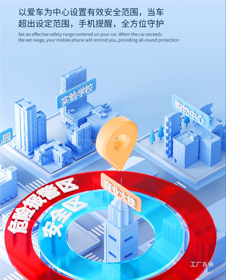 Universal Beidou GPS Locator for International, Hong Kong, and Macau Vehicles, Car Overseas Anti-Theft Tracking Device