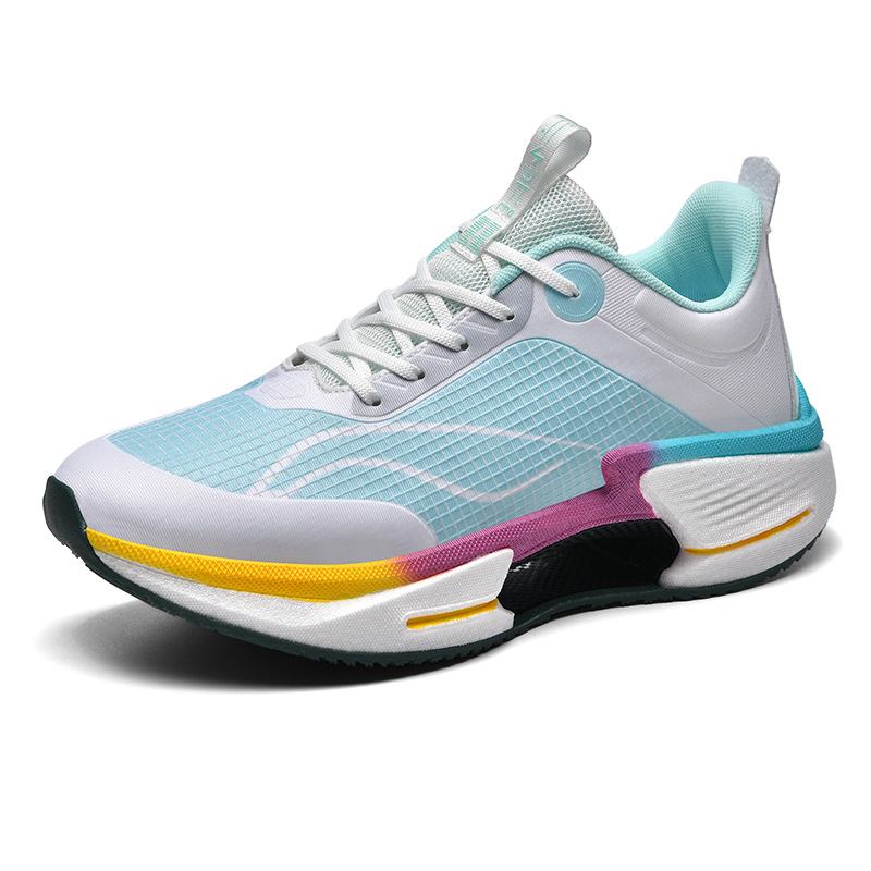 Zapatos de corrida de carbono de arco de 3 pies de gran conejo superligero para hombres y mujeres zapatos de deporte casuales de algodón zapatos de corrida rojos 7pro