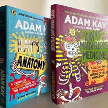 Kay‘s Anatomy 凯叔叔的爆笑医学2册 儿童趣味阅读科普故事图画