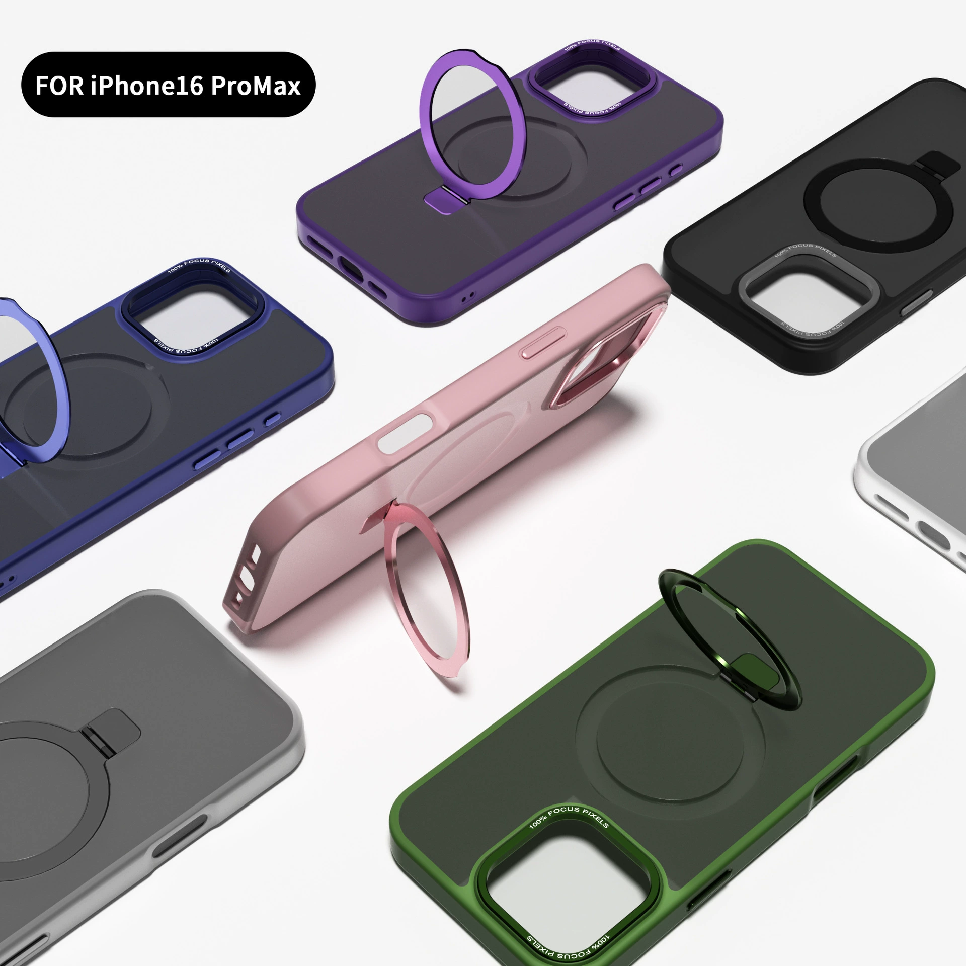 Яблоко, iPhone16, трубка, матовый чехол для телефона, (Physicals), 16промакс, противоосенняя защита