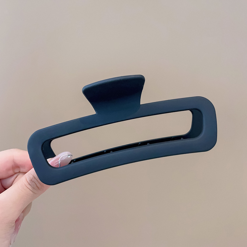 Clip de tiburón grande, clip de agarre para el cabello de placa de sensación de alta calidad, horquilla de temperamento, nuevo estilo, horquilla de gran volumen, tocado de primavera y verano, mujer