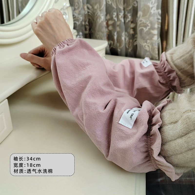 Lace demi-season sleeves, white down jacket, anti-dirty