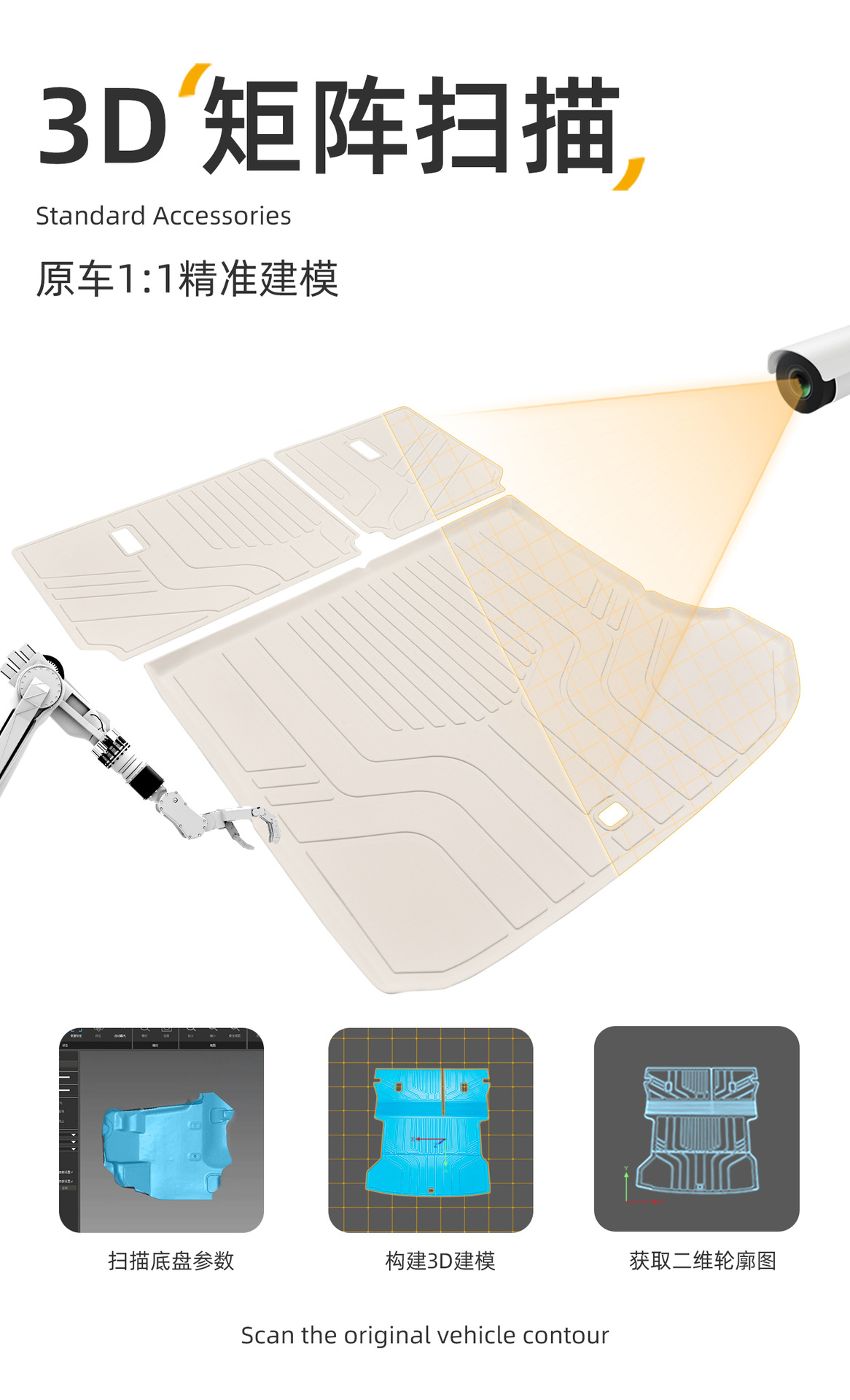 Suitable for the Lantu Zhiyin trunk mat, specifically for the 24-26 models, brand new TPE car trunk mat