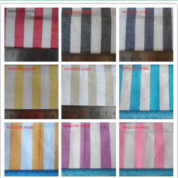 STRIPE CLOTH 11.5毫米全棉 色织条纹布衬衫时装休闲服家纺面料