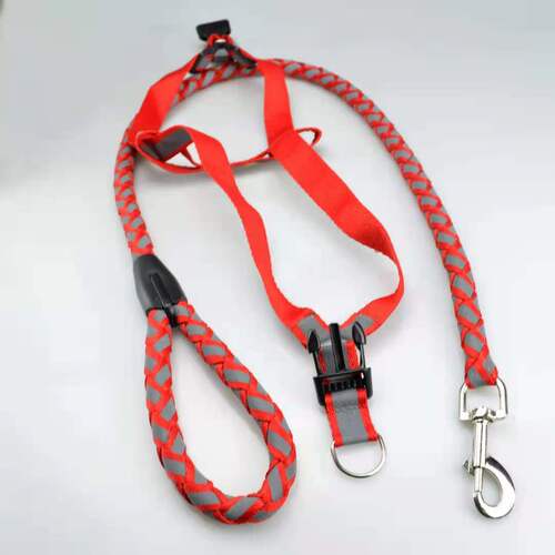 Pet reflective leash, large, medium and small dog leash, dog harness, luminous dog leash, dog leash supplies