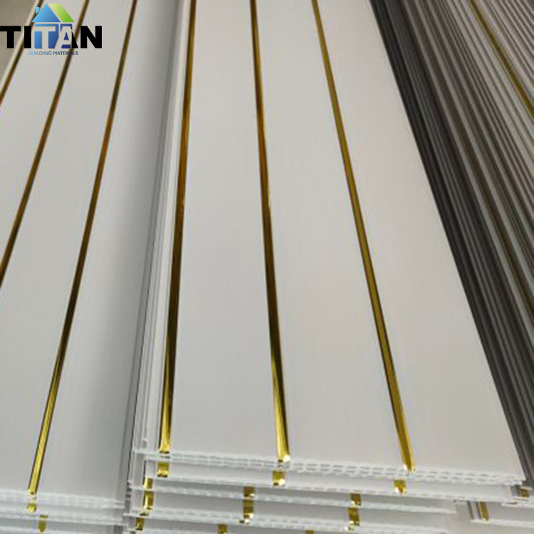 Honduras venta directa de fábrica 30 cm * 0,8 cm PVC fuelle decorativo techo de pared panel de techo