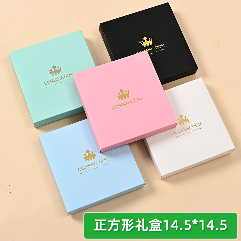 蛋糕套装盒子生日蛋糕刀叉餐具盒子一次性高档生日蛋糕刀叉盘盒子