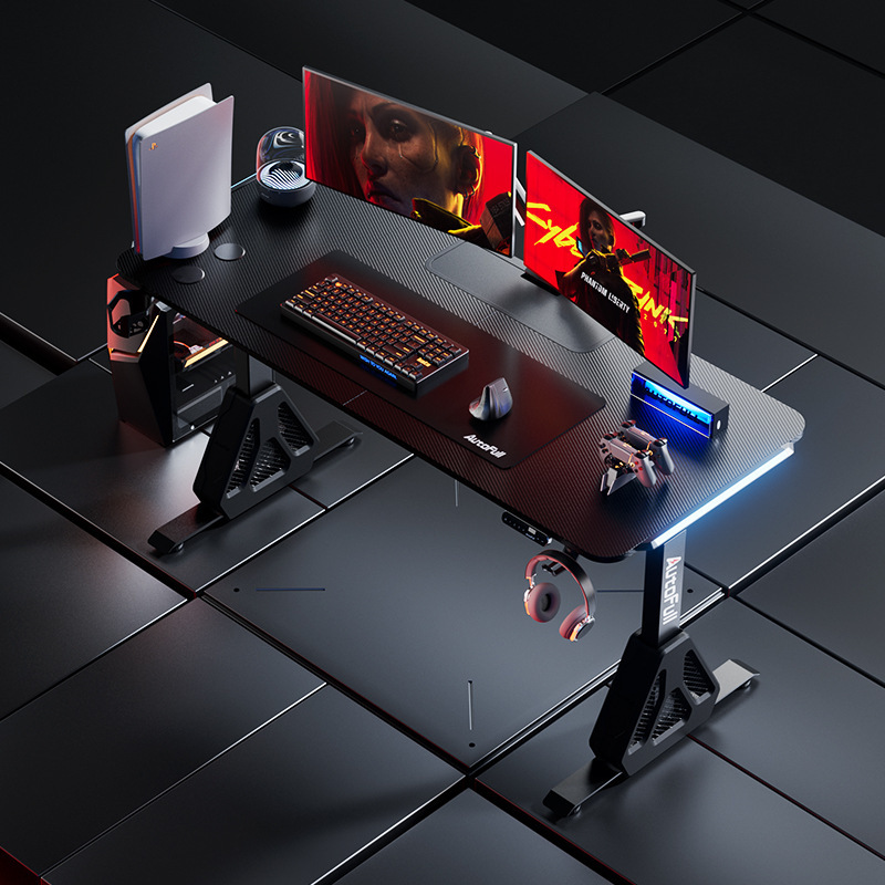 Aofeng A4 Pro Gaming Desk Dual-Motor Smart Solid Wood Adjustable Desk Office Computer Desk White Pre-Sale 6.26 Aofeng A4 Pro Gaming Desk Dual-Motor Smart Solid Wood Adjustable Desk Office Computer Desk White Pre-Sale 6.26
