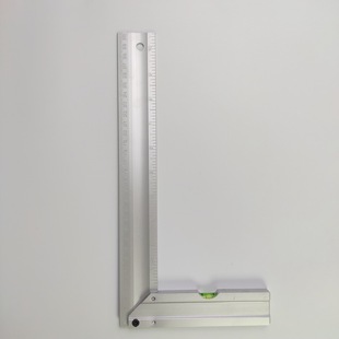 Aluminum alloy L-type 90-degree angle ruler woodworking decoration thickened turning ruler multi-function ruler drawing line ruler