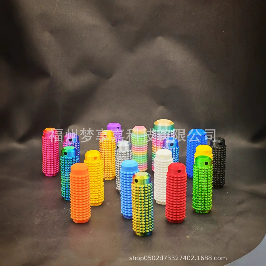 Популярный мини-гриппи с шипами для снятия стресса, декомпрессионный брелок для ключей, Amazon