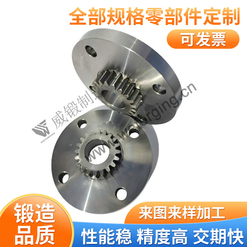 厂家不锈钢齿轮滚齿太阳齿轮小模数圆柱齿轮工业直齿轮加工定做