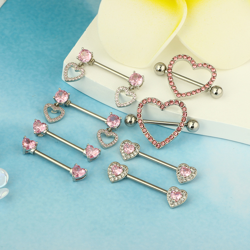 Labret piercing jewelry detail image