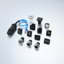 C型 D型六类网络直通模块RJ45 CAT.6  USB2.0 3.0网线接口数据信