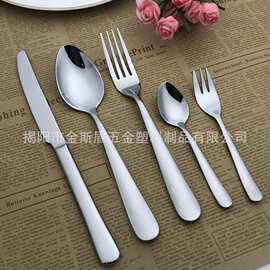 宾馆餐馆餐饮服务套件沙拉勺叉甜品牛排刀叉不锈钢高档酒店餐具