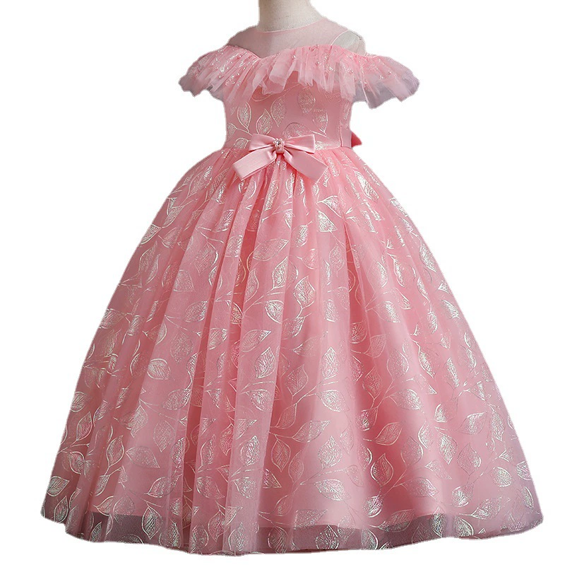 Children's cloak, lace wedding dress, European style, children's clothing, wholesale