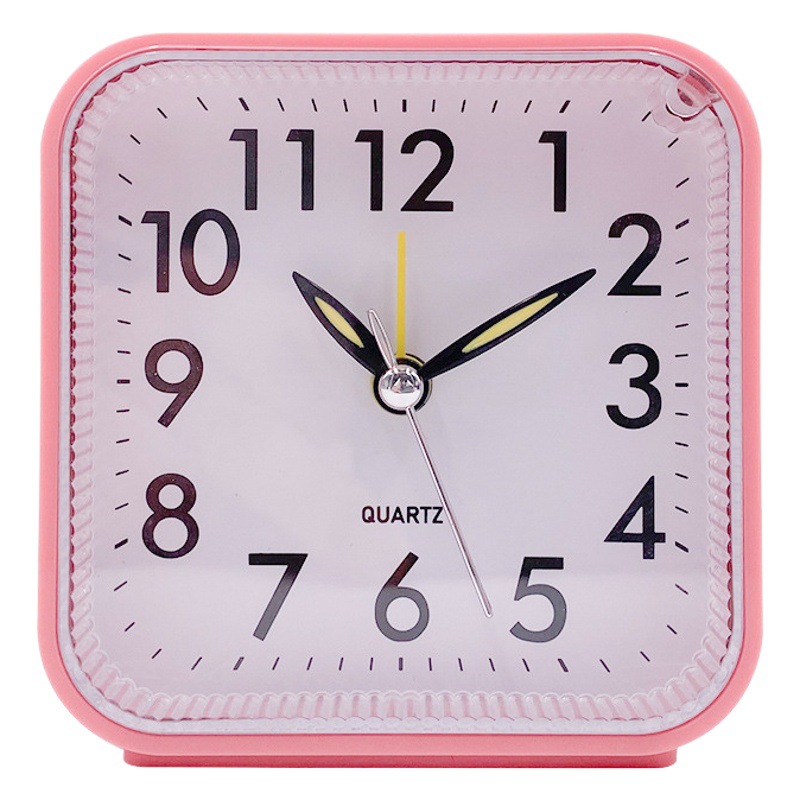 Reloj de Cuarzo de Plástico Silencioso para Niños, Creativo, de Venta Directa de Fábrica, el Más Vendido de Amazon, Pequeños Adornos de Escritorio