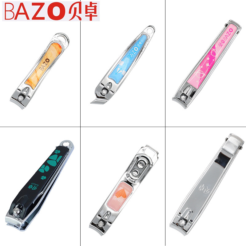Bezhuo nail clippers wholesale personal size small flat nail clippers oblique foot pliers care manicure knife adult cleaning