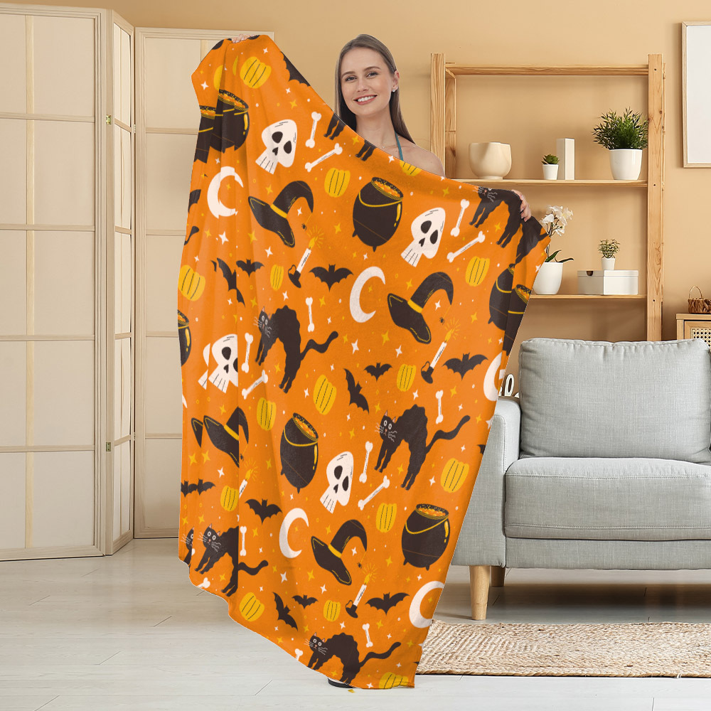 Manta de Franela Festiva con Estampado Navideño, Manta para Siesta, Manta para Aire Acondicionado, Manta Gruesa para Sofá, Manta para Dormitorio