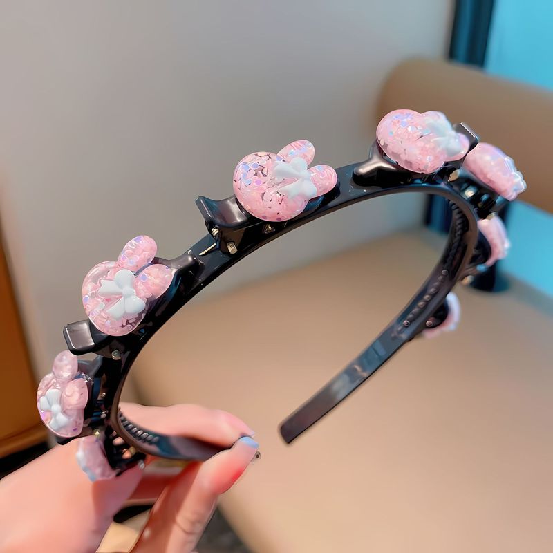 儿童发箍网红女童可编发头箍发饰卡通可爱公主夏季碎花器编织|undefined