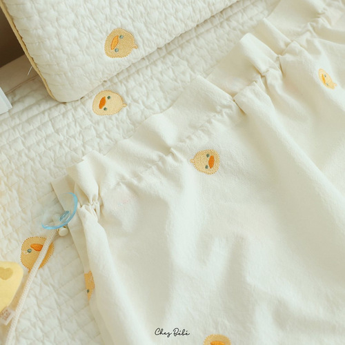 Ins style embroidery Korean children's sun protection and heat insulation curtains baby photo photography props car car curtains